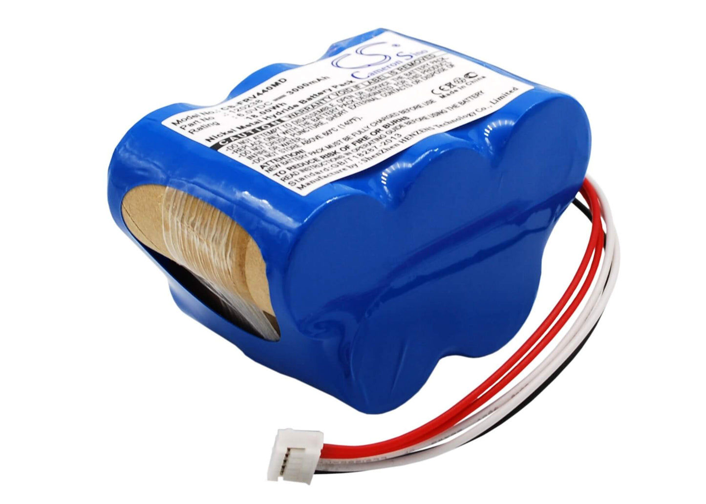 6.0V, 3000mAh, Ni-MH Battery fits Fresenius, Infusion Pump Optima Ms Fresen, Infusionspump Mcm440 Ot, 18Wh