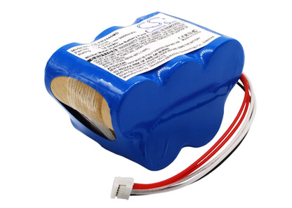 6.0V, 3000mAh, Ni-MH Battery fits Fresenius, Infusion Pump Optima Ms Fresen, Infusionspump Mcm440 Ot, 18Wh