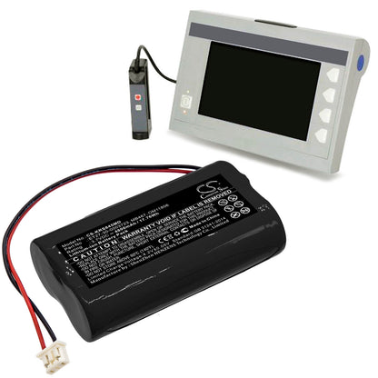 3.7V, 4800mAh, Li-ion Battery fits Karl Storz, 8402 Zx, 8402zx Laryngoscope 30-0003, 17.76Wh