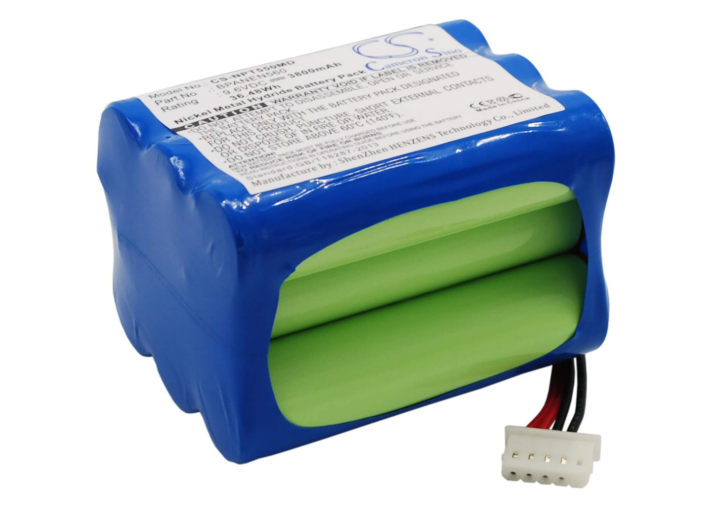 9.6V, 3800mAh, Ni-MH Battery fits Covidien, N550, N560, 36.48Wh