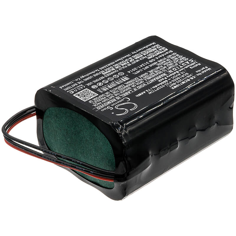 10.8V, 6800mAh, Li-ion Battery fits Bionet, Bm7vet Optional, 73.44Wh