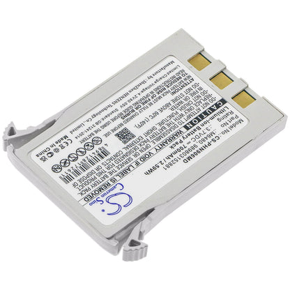 3.7V, 700mAh, Li-ion Battery fits Philips, Essential, Expression Mr200, 2.59Wh