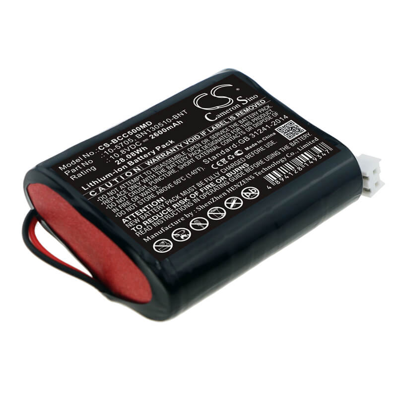 10.8V, 2600mAh, Li-ion Battery fits Medicaleconet, Compact 5, Compact 7, 28.08Wh