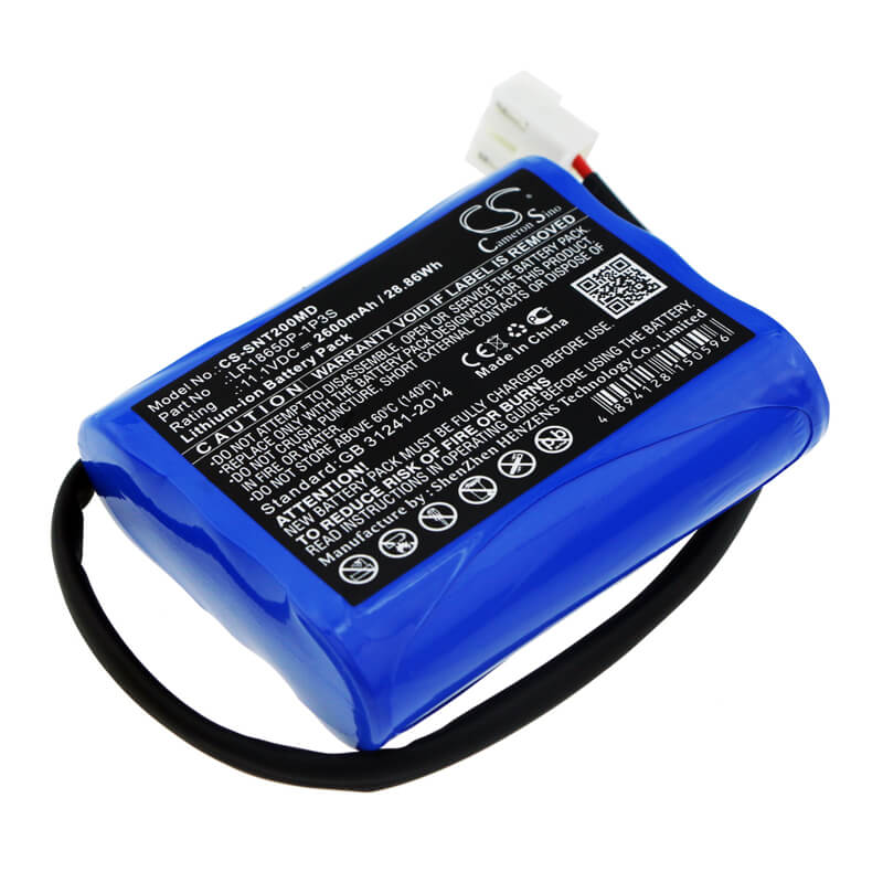 11.1V, 2600mAh, Li-ion Battery fits Solaris, Nt2a, 28.86Wh