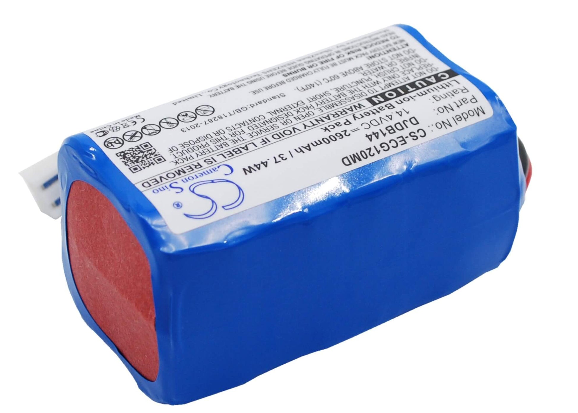 14.4V, 2600mAh, Li-ion Battery fits Cmics, Djdb, Djdb1200, 37.44Wh