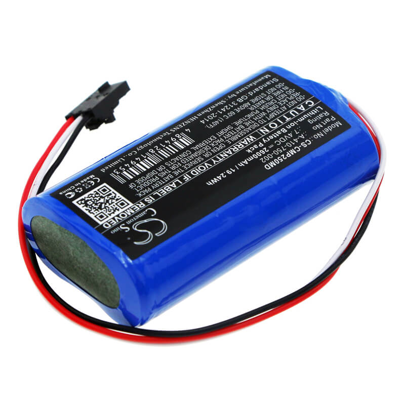 7.4V, 2600mAh, Li-ion Battery fits Cosmed, Pony Fx Nta2531, 19.24Wh