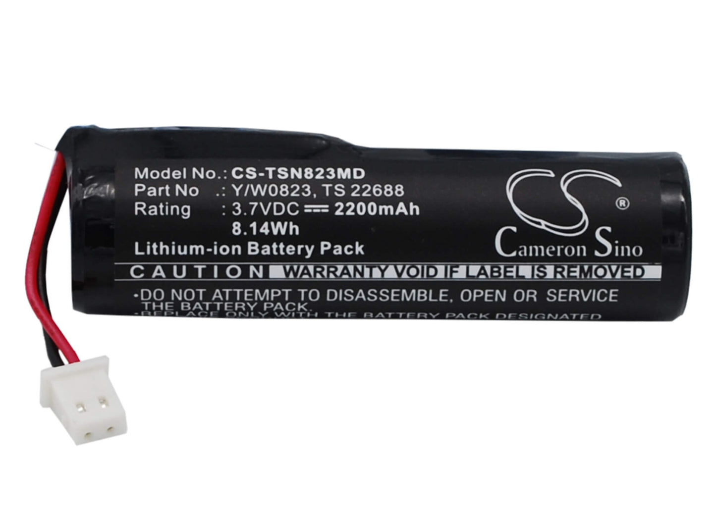 3.7V, 2200mAh, Li-ion Battery fits Thermo Scientific, S1 Pipet Filler, 8.14Wh