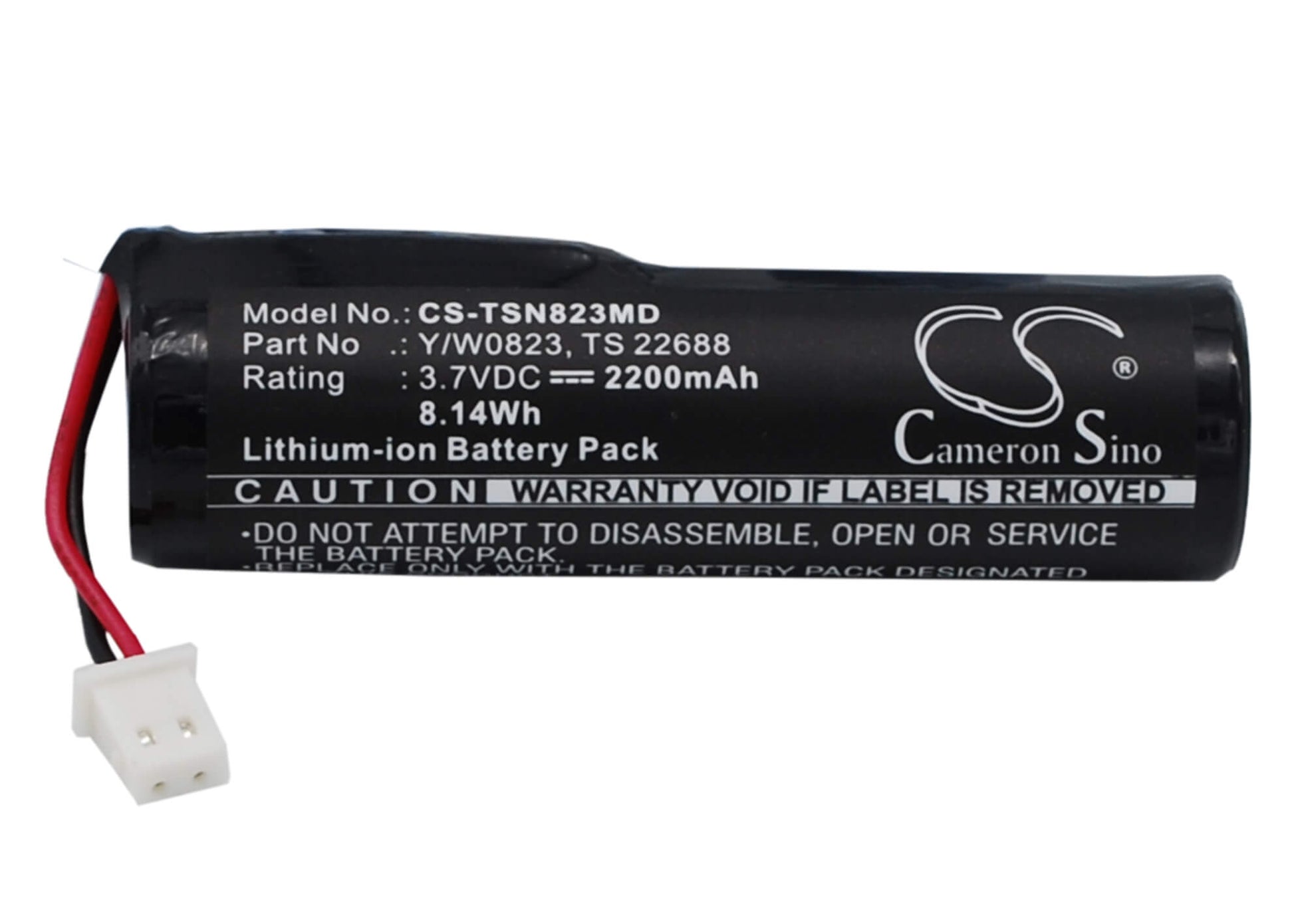 3.7V, 2200mAh, Li-ion Battery fits Thermo Scientific, S1 Pipet Filler, 8.14Wh