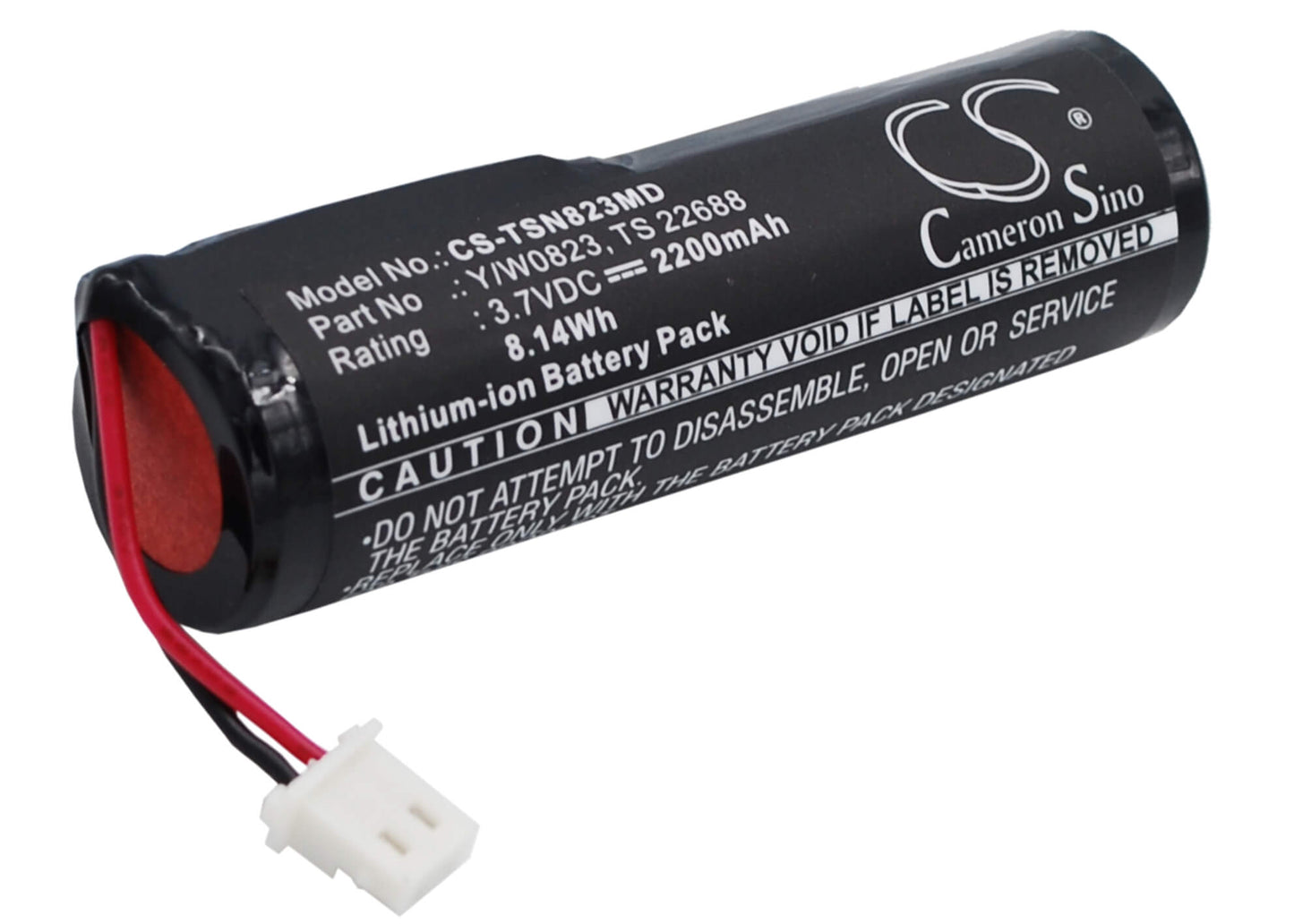 3.7V, 2200mAh, Li-ion Battery fits Thermo Scientific, S1 Pipet Filler, 8.14Wh