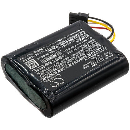 11.1V, 3400mAh, Li-ion Battery fits Physio-control, 1150-000018, Lifepak 20 Code, 37.74Wh