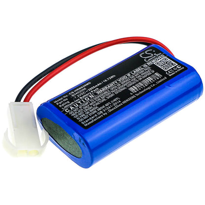 7.2V, 2600mAh, Li-ion Battery fits Horron, Oron628g, Oron-628g, 18.72Wh