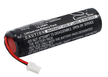 3.7V, 2800mAh, Li-ion Battery fits Thermo Scientific, S1 Pipet Filler, 10.36Wh