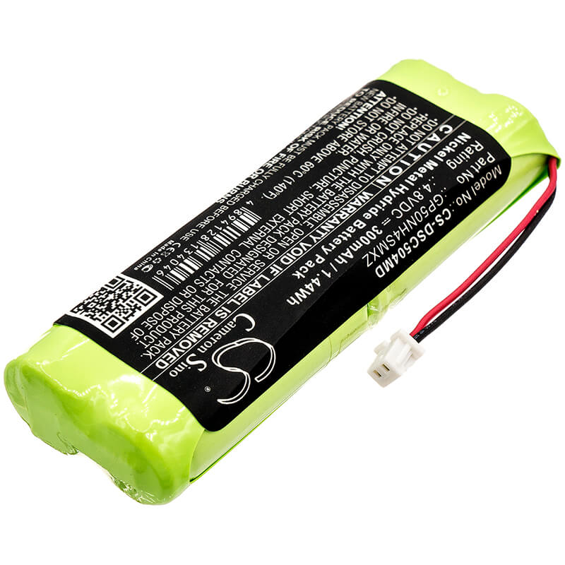 4.8V, 300mAh, Ni-MH Battery fits Dentsply, Smartlite Curer, Smartlite Ps, 1.44Wh