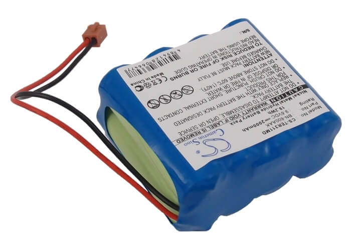 9.6V, 2000mAh, Ni-MH Battery fits Terumo, Syringe Pump Te311, Syringe Pump Te311/2, 19.2Wh