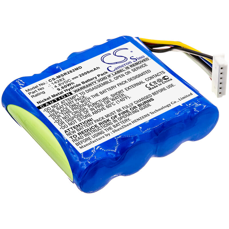 4.8V, 2000mAh, Ni-MH Battery fits Masimo, Pulse Oximeter Radical7 Color, Radical-7, 9.6Wh
