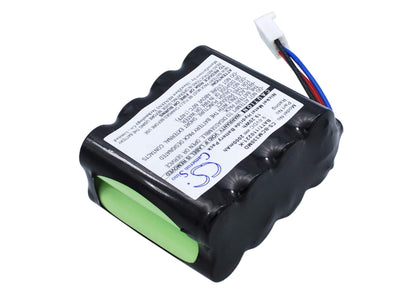 9.6V, 2000mAh, Ni-MH Battery fits Bci, 20600a1 8200 Capnocheck Co2 Mo, 3303 Hand Held Pulse Oximete, 19.2Wh