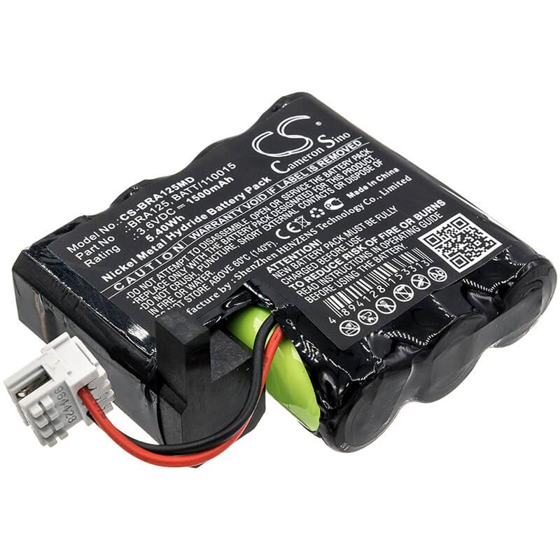 3.6V, 1500mAh, Ni-MH Battery fits B.braun, Perfusor Compact, 5.4Wh