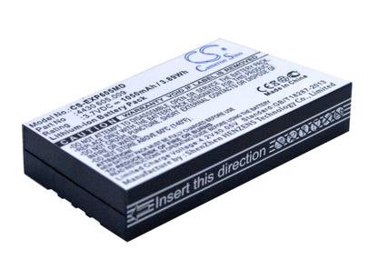3.7V, 1050mAh, Li-ion Battery fits Eppendorf, Easypet 3, 3.885Wh