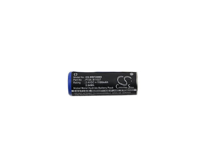 2.4V, 1100mAh, Ni-MH Battery fits Welch-allyn, 72900, 2.64Wh