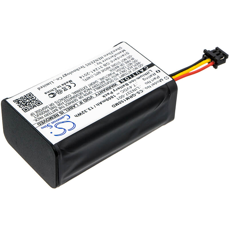 7.4V, 1800mAh, Li-ion Battery fits Qcore, 15029-000-0001, 15031-000-0001, 13.32Wh