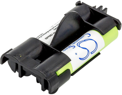 2.4V, 700mAh, Ni-MH Battery fits B.braun, Thermoscan Pro 4000, Thermoscan Pro 4000 Ear Thermo, 1.68Wh