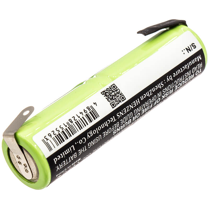 2.4V, 600mAh, Ni-MH Battery fits Omron, A1500, 1.44Wh