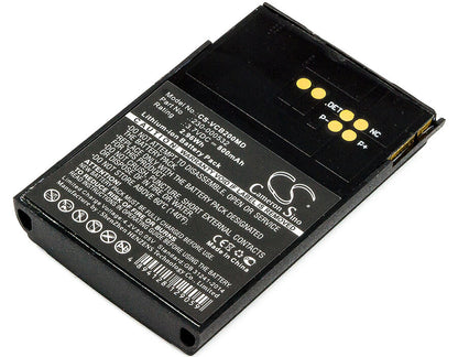 3.7V, 800mAh, Li-ion Battery fits Vocera, Communications Badge B1000, Communications Badge B2000, 2.96Wh