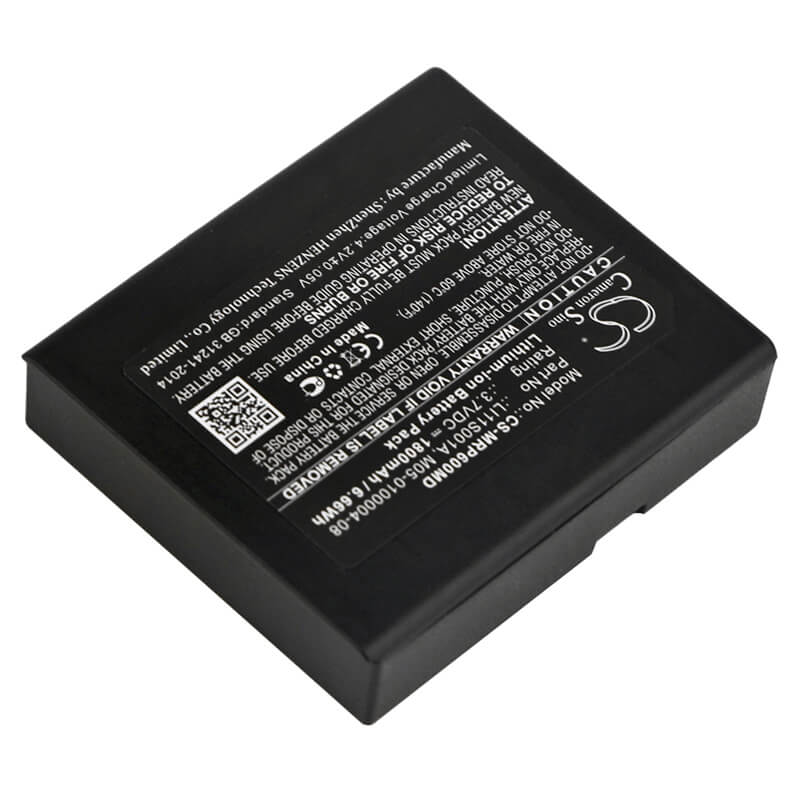 3.7V, 1800mAh, Li-ion Battery fits Mindray, Dpm2, Oxymetre Pouls Pm60, 6.66Wh