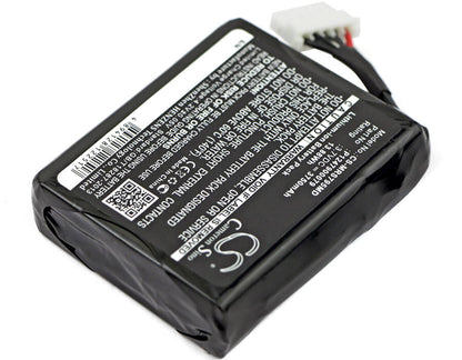 3.7V, 3750mAh, Li-ion Battery fits Masimo, Pulsoximeter Type 23794, Radical 7 Rainbow Set Pulse Ox, 13.875Wh