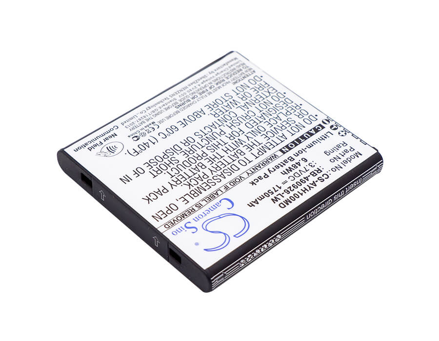 3.7V, 1750mAh, Li-ion Battery fits Ascom, Myco, Myco Sh1 Vowifi, 6.475Wh