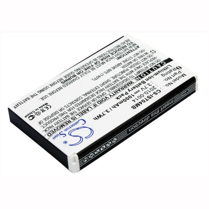 3.7V, 1000mAh, Li-ion Battery fits Iris, St4ex, 3.7Wh