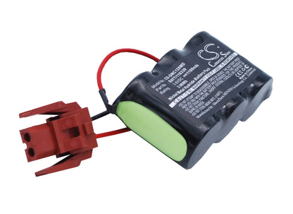 3.6V, 1100mAh, Ni-MH Battery fits Ge, Mac 12, Mac 15, 3.96Wh
