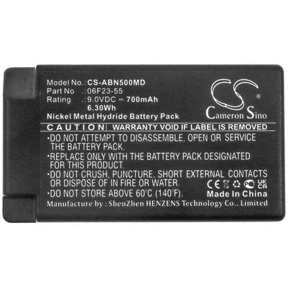 9.0V, 700mAh, Ni-MH Battery fits Abbott, An-500, I-stat 1, 6.3Wh