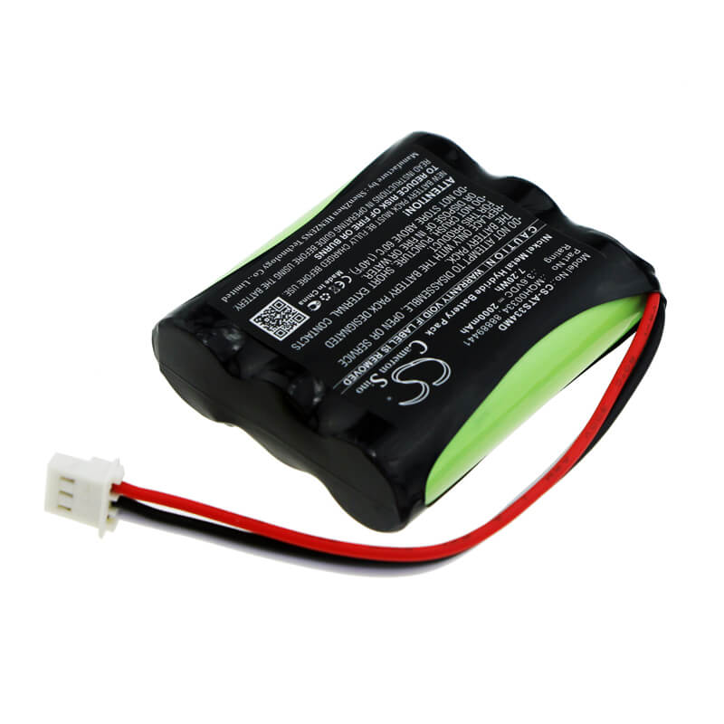 3.6V, 2000mAh, Ni-MH Battery fits Atys, Moniteur Systolique Systoe, 7.2Wh