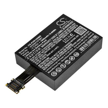 3.7V, 1800mAh, Li-ion Battery fits Philips, Srr Measurements, Trnsbv1 Range, 6.66Wh