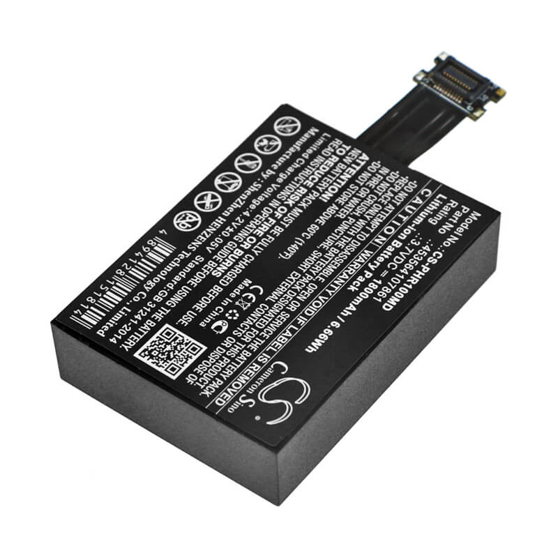 3.7V, 1800mAh, Li-ion Battery fits Philips, Srr Measurements, Trnsbv1 Range, 6.66Wh