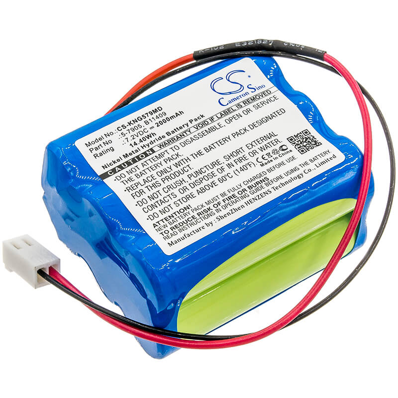 7.2V, 2000mAh, Ni-MH Battery fits Kangaroo, Control Enteral Feeding Pump, 14.4Wh