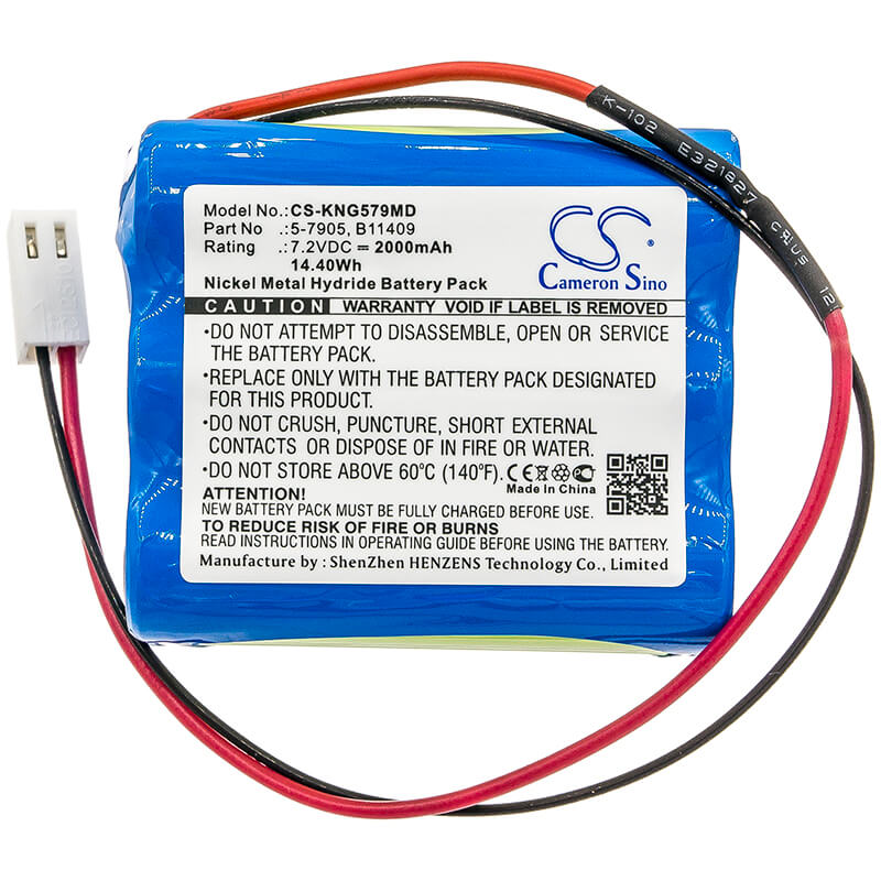 7.2V, 2000mAh, Ni-MH Battery fits Kangaroo, Control Enteral Feeding Pump, 14.4Wh