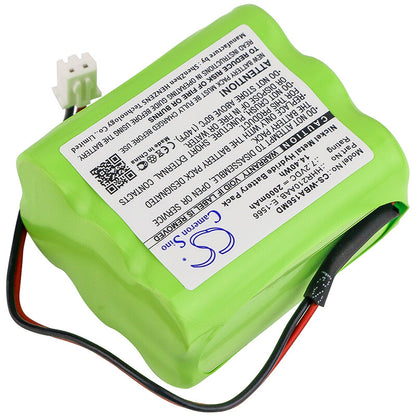 7.2V, 2000mAh, Ni-MH Battery fits Weighing, Baby Baby One Wunder, Bedscale Baby One Abilanx, 14.4Wh