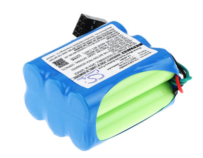 7.2V, 2000mAh, Ni-MH Battery fits Physio-control, Life Pak 250, 14.4Wh