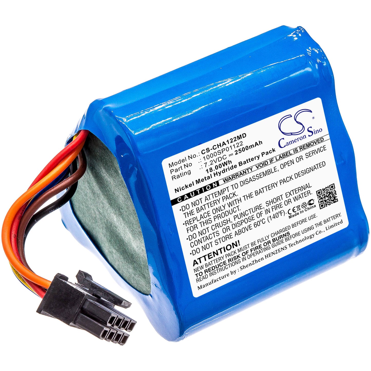 7.2V, 2500mAh, Ni-MH Battery fits Alaris Medicalsystems, Asena Cc, Asena Gh, 18Wh