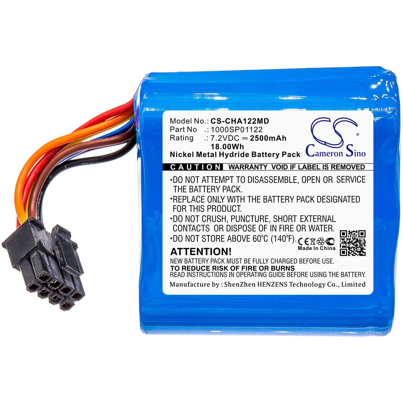 7.2V, 2500mAh, Ni-MH Battery fits Alaris Medicalsystems, Asena Cc, Asena Gh, 18Wh