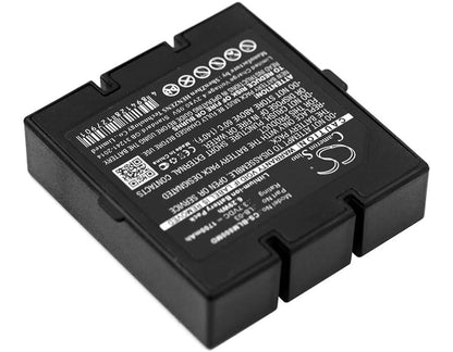 3.7V, 1700mAh, Li-ion Battery fits Bollywood, M800, 6.29Wh