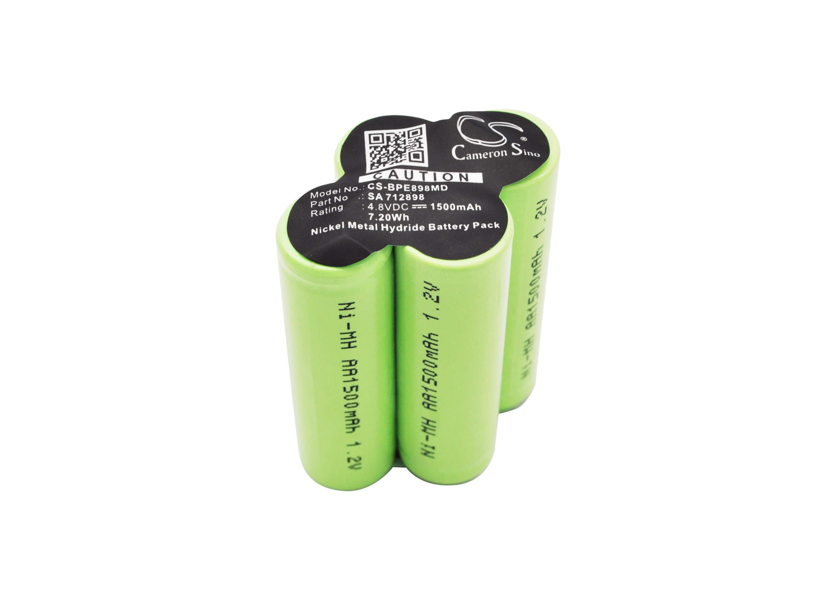 4.8V, 1500mAh, Ni-MH Battery fits Biohit, Proline Xl, 7.2Wh