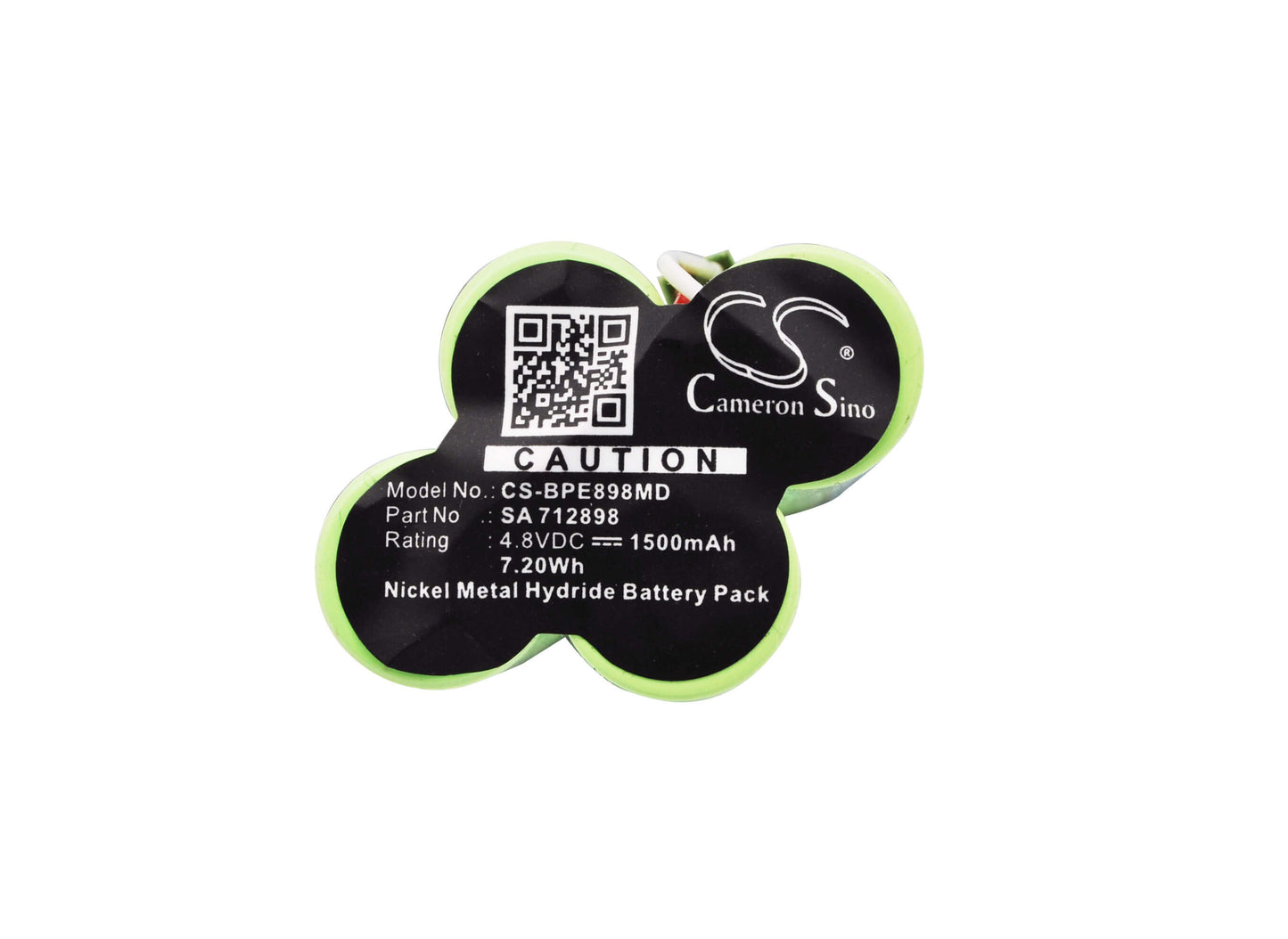 4.8V, 1500mAh, Ni-MH Battery fits Biohit, Proline Xl, 7.2Wh