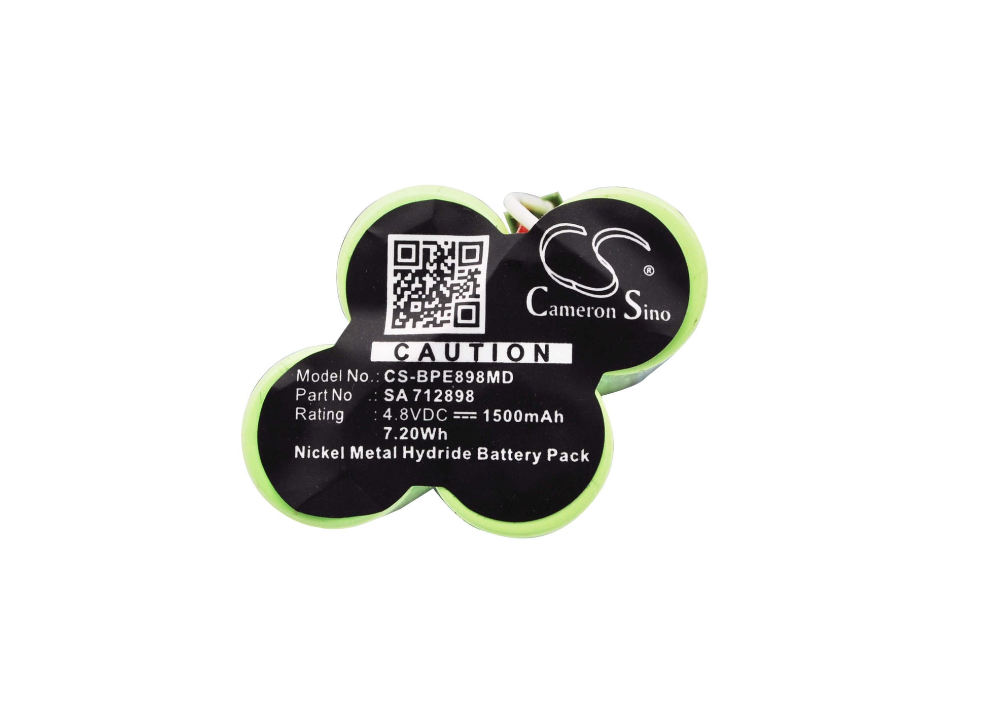 4.8V, 1500mAh, Ni-MH Battery fits Biohit, Proline Xl, 7.2Wh