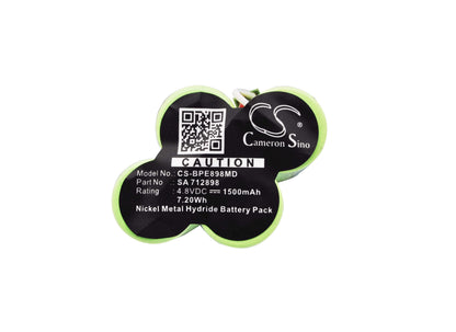4.8V, 1500mAh, Ni-MH Battery fits Biohit, Proline Xl, 7.2Wh