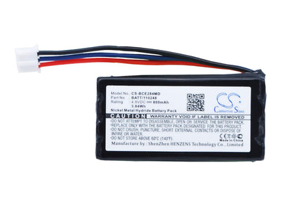 4.8V, 800mAh, Ni-MH Battery fits Biocam, Dermogenius Basic, 3.84Wh
