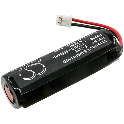 3.7V, 800mAh, Li-ion Battery fits Woodpecker, Dental Apex Locator Woodpex Ii, Led-e Curing Light, 2.96Wh