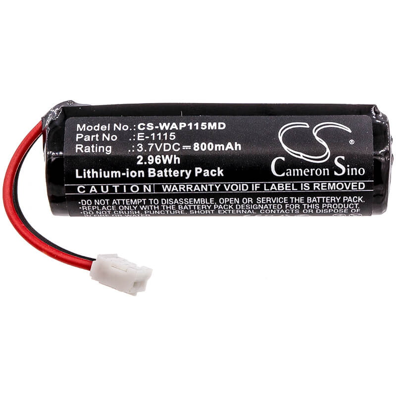 3.7V, 800mAh, Li-ion Battery fits Woodpecker, Dental Apex Locator Woodpex Ii, Led-e Curing Light, 2.96Wh